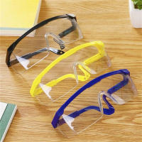 QianXing Shop Anti-fog Splash Windproof and Dustproof Glasses PC-Safety Glasses Eye Anti-Dust&amp;Shock Goggles Transparent Chemical Gafas