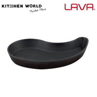 Lava LV Cast iron ECO FTD 1020 Fajita Plate Yingyang Shaped 140x240x33 / กระทะเหล็กหล่อ