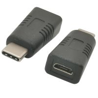 Micro USB Female to Type C Male Adapter Data Charger Adaptor