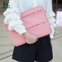 Louiswill เคสกระเป๋าใส่แล็ปท็อป กันน้ํา สีเทา สําหรับ 13.3 15.4 15.6 นิ้ว