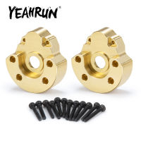 YEAHRUN Brass Heavy FrontRear Axle Wheel Counterweight Cover Knuckle for Redcat GEN8 110 RC Rock Crawler Car Parts Accessories