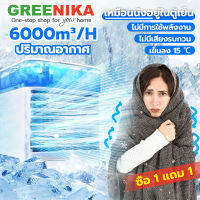 พัดลมไอเย็น พัดลมแอร์พกพา Air Cooler mini fan เครื่องทำความเย็นมินิ แอร์พกพา แอร์ตั้งโต๊ะขนาดเล็ก เล็ก ทำความเย็นจิ๋ว