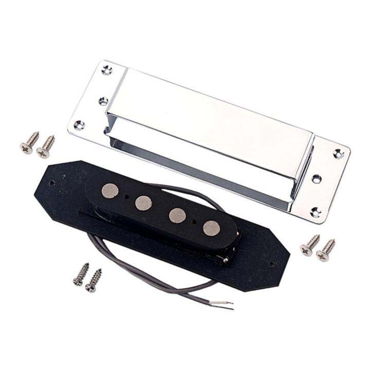 BNGUITAR 1pc Electric Bass Bridge Pickup Chrome Warmth Tonal 4 String