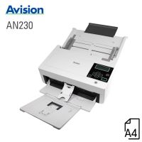 สแกนเนอร์ ขนาด A4   ADF  Avision  รุ่น AN230  ( แถมฟรี ร่ม N2N Solution Provider )