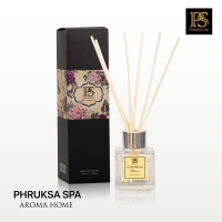 Phruksa Spa ก้านไม้หอมปรับอากาศ กลิ่น แพร์ฟรีเซีย (Reed Diffuser 50 ml. Pear&amp;Freesia)  |ก้านไม้หอม |ก้านไม้หอมกระจายกลิ่น |น้ำหอมบ้าน แถมฟรี! ก้านไม้หวาย