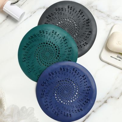 Silicone Sink Sewer Filter Floor Drain Stopper Round Deodorant Plug Anti-blocking Hair Filter Kitchen Bathroom Accessories