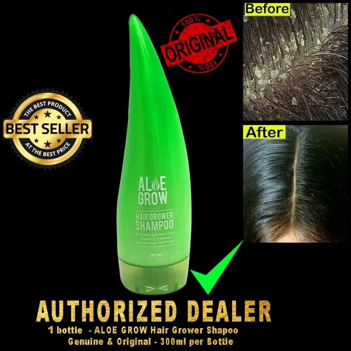 Aloe Grow Hair Growing Shampoo Enriched with Aloe Vera and Viatamin E