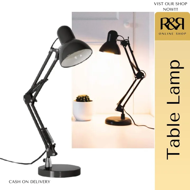 Led Reading Table Lights,Metal Adjustable Arm Work Desk Lamp Table Lamp