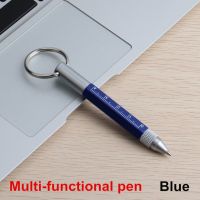 【✔In stock】 miciweix ปากกาสไตลัสวัสดุคุณภาพสูงโลหะปากกาลูกลื่นขนาดเล็กอเนกประสงค์5ใน1ปากกาขนาดเล็กหัวกลมปากกาไขควงสัมผัส