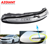 AZGIANT สำหรับ KIA K3 FCRTE CERATO ด้านนอกกระจกประตูด้านนอกไฟเลี้ยวไฟสัญญาณ Wing ไฟเลี้ยว87614A7000