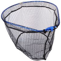 Foldable Fishing Landing Net Aluminium Alloy Fishing Mesh Net Large Folding Mesh 55x44cm Pear Shape Frame Diddle-Net Rock Mesh