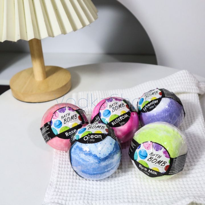 สบู่ไทยแลนด์-bath-bomb-บาธบอม-150-กรัม-สบู่ตีฟอง-สบู่แนชเชอรัล