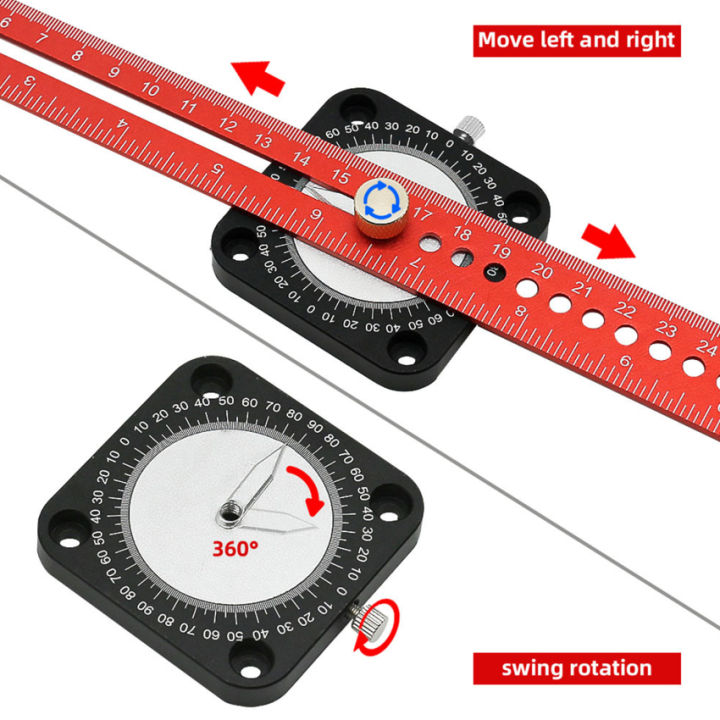 woodworking-scriber-compass-angle-scoring-ruler-adjustable-t-type-ruler-aluminum-360-angle-marking-gauge-diy-measuring-tools