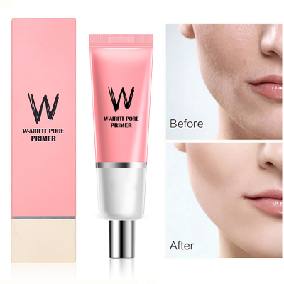 Dropship W-Airfit Pore Primer Make Up Primer Base Makeup Face Brighten Smooth Skin Invisible Pores Concealer Korea Cosmetics