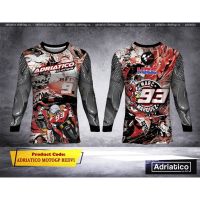 เสื้อกีฬาแขนยาว ลายทีม Adidriatico Motogpmm93 สําหรับขี่รถจักรยานยนต์