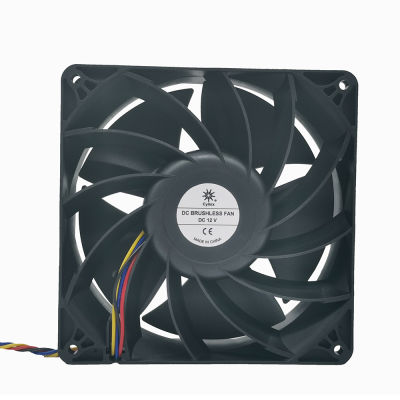 12V Cooler 7500RPM high-speed 140mm Powerful Cooling Fan Copper Shaft Tow Ball Bearing 14038 14cm Fan Cooling 140*140*38MM