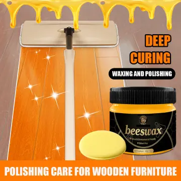 Furniture Polishing Beeswax Natural beeswax Wood Seasoning Beewax Wooden  Floor Cleaning Maintenance Polished Brighten Care Wax