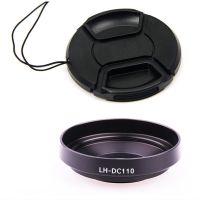 LH-DC110 Lens Hood for Canon G1X Mark III G1XM3 G1X3 37mm Lens Hood +49mm Lens Cap Camera Lens Accessories