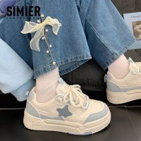 【Ready】? Smir milk star small white shoes womens spring small crowd original girls casual thick bottom ins trendy casual sneakers women