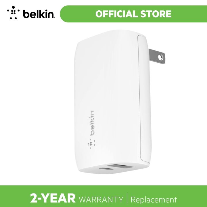 Belkin BOOST↑Charge Pro USB-C + USB-A Wall Charger 32W - Apple