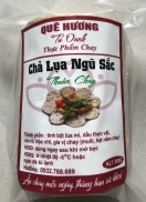 Chả lụa ngũ sắc thuần chay, Chả lụa chay