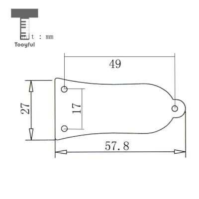 ：《》{“】= Tooyful Metal 3 Hole Truss Rod Cover Plate For Bass Guitar Replacement Part Silver