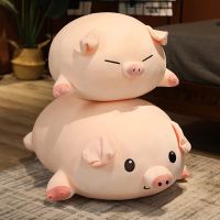 【Wrist watch】 40-80cm Pig Stuffed Soft Piggy Dolls Bed Cushion for Baby Birthday ！