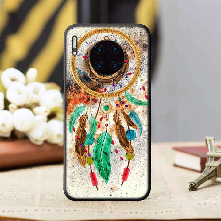 33gnn-dreamcatcher-อ่อนนุ่ม-high-quality-ซิลิโคน-tpu-phone-เคสโทรศัพท์-ปก-หรับ-huawei-p10-p20-p30-pro-lite-y5p-y6-y6p-y7a-y8p-y9a-y8s-y9s-y7-y9-prime