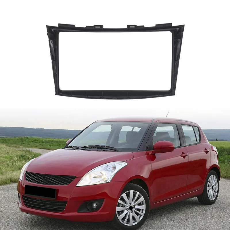 2 Din Car Radio Fascia for SUZUKI Swift Ertiga DVD Stereo Frame Plate  Adapter Mounting Dash Installation Bezel Trim Kit 