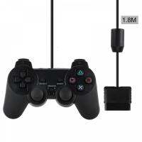 【In Stock】 avk7n0 ควบคุมสาย Gamepads สำหรับ PS2 Playstation2 Dual ช็อกคอนโซลวิดีโอเกมจอยสติ๊ก Gamepads สายยาว Joypad