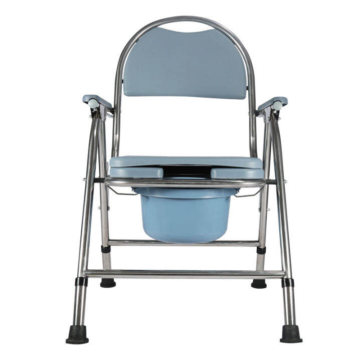 Toilet for the elderly mobile toilet folding stainless steel toilet