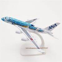 NUOVO 16 Centimetri In Lega Di Metlo Japan Air ANA Airbus A380เต่าทะเลการ์ตูนสายการบิน Moo Di Aereo Airways Aero Moo Di Pittura Aero