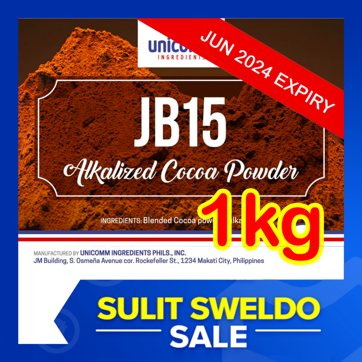 1kg JB15 COCOA POWDER ORIGINAL for Baking Unsweetened Chocolate Powder