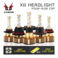 【CW】 Zarkor lampada H4 led h11 6000K h4 9005 HB3 9006 HB4 9004 9007 9012 headlight bulb for car 12V