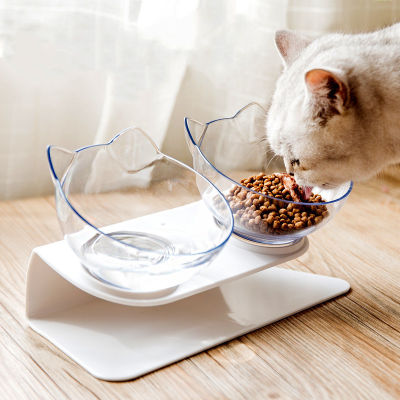 Non-Slip Double Cat Bowl Dog Bowl With Stand Feeding Cat Water Bowl For Cats Food Bowls For Dogs Feeder Product Supplies