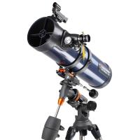 Celestron 130กล้องดูดาว EQ Newtonian กล้องส่องทางไกลทหารดาราศาสตร์1000เท่าพร้อมขาตั้งกล้อง CG-3