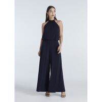 Viris Zamara (วิริส ซามาร่า) 92460 JB Jumpsuit จั๊มสูท ผูกคอ ทรงกางเกงขาบาน