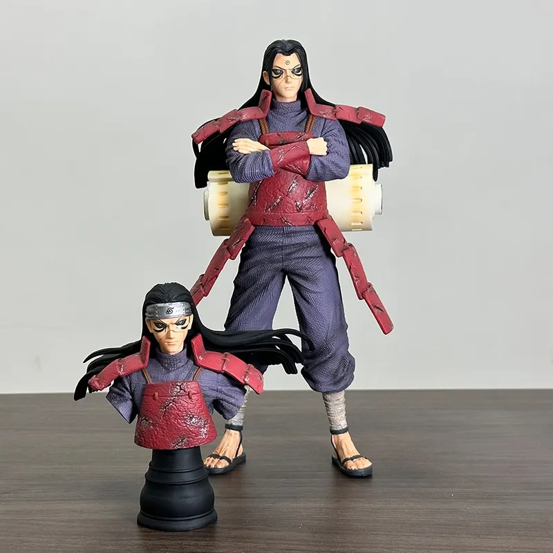 FASLMH 11 Naruto Figure Uchiha Madara Senju Hashirama Shodai Hokage PVC  Toy Action Figure 