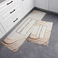 FEXTTEN Non-Slip Kitchen Mats Memory Foam Cushioned Rugs, Kitchen Floor Mats, Waterproof &amp; Ergonomic Heavy Duty PVC Comfort Foam Anti-Fatigue Kitchen Rug, Kitchen Runner Mats And Rug Standing Mat For Home,สำนักงาน,อ่างล้างจาน,ซักรีด