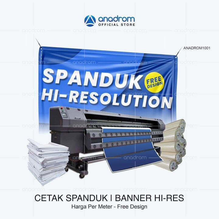 Cetak Spanduk | Print Banner | Desain Backdrop | Free Design | Anadrom ...