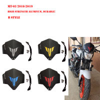 Moto Motorcycle Windshield Windscreen Shield Screen with Mounting Bracket Holder for Yamaha 2016 2017 2018 2019 MT 03 MT-03 MT03