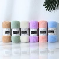 1/5pcs 35x75cm Universal Coral Fleece Face Towel Wash Cloth Bath Hand Face Towel Beauty Tool For Cleaning Quick Dry Towels