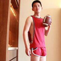 [Free ship] Mens Wholesale Youth College Sleeveless Cultural Shirt Undershirt Men