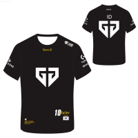 L O L S10 LCK GEN.G Esports Player Jersey GENG S10 Team Uniform T-shirt Custom ID Name Fans Game T{plenty}