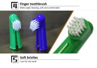 Dog Toothbrush Pet Products Dog Supplies Pet Dog Toothbrush Set Puppy Toothbrush Toothpaste Dog Cat Tooth Back Up Brush Care Set