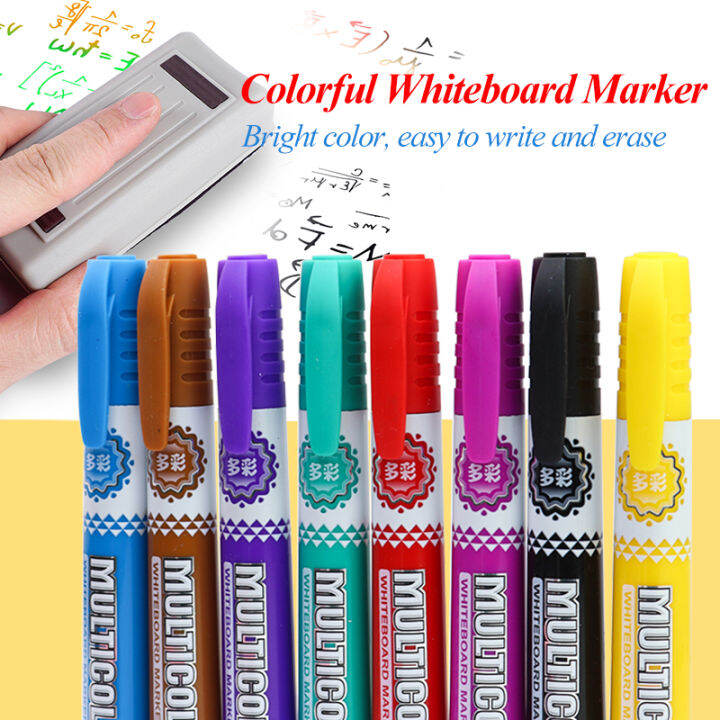 baoke-refillable-color-whiteboard-marker-office-school-home-classroom-supplies-childrens-drawing-pen-erasable-markers