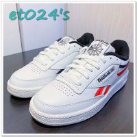 Most Popular รองเท้าผู้ชาย♗【Et024】Reebok Club C 85 รองเท้าลำลองสำหรับบุรุษและสตรี Retro EH0640 FV8242 FV8527