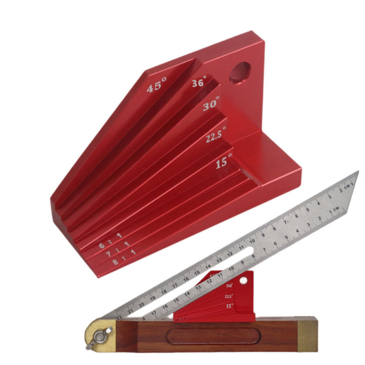 Bevel Block Gauge อะลูมินัมอัลลอย Measuring Block Angle Finder สำหรับ