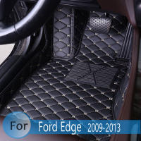 Car Floor Mats For Ford Edge 2013 2012 2011 2010 2009 Car Floor Mats Leather Auto Covers Cars Exteriors Rug Pads Accesso