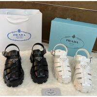 CC 9016-3 l รองเท้าส้นสูง ปราด้า Foam rubber sandals ยางเกรดพรีเมี่ยม น้ำหนักเบา สบาย ดีไซน์เก๋มาก รองเท้าแบรนด์เนม ส่งฟรี